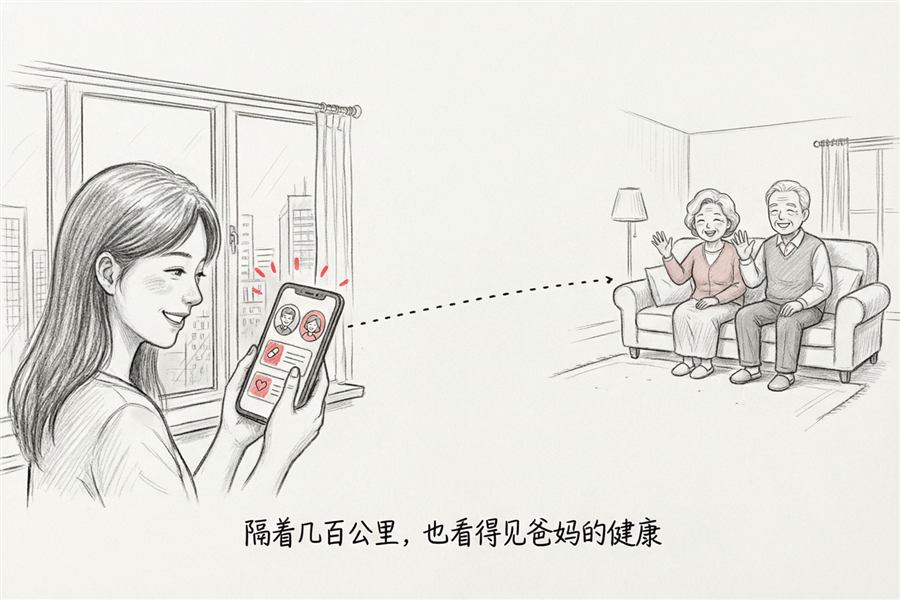 看得见爸妈的健康